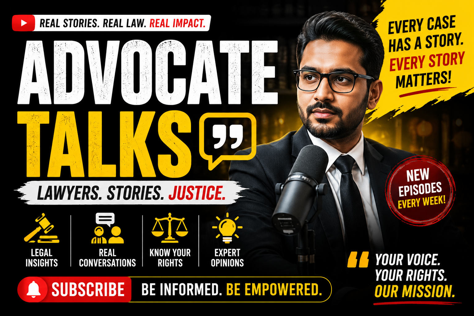 Advocate Talks — Lawyers. Stories. Justice.