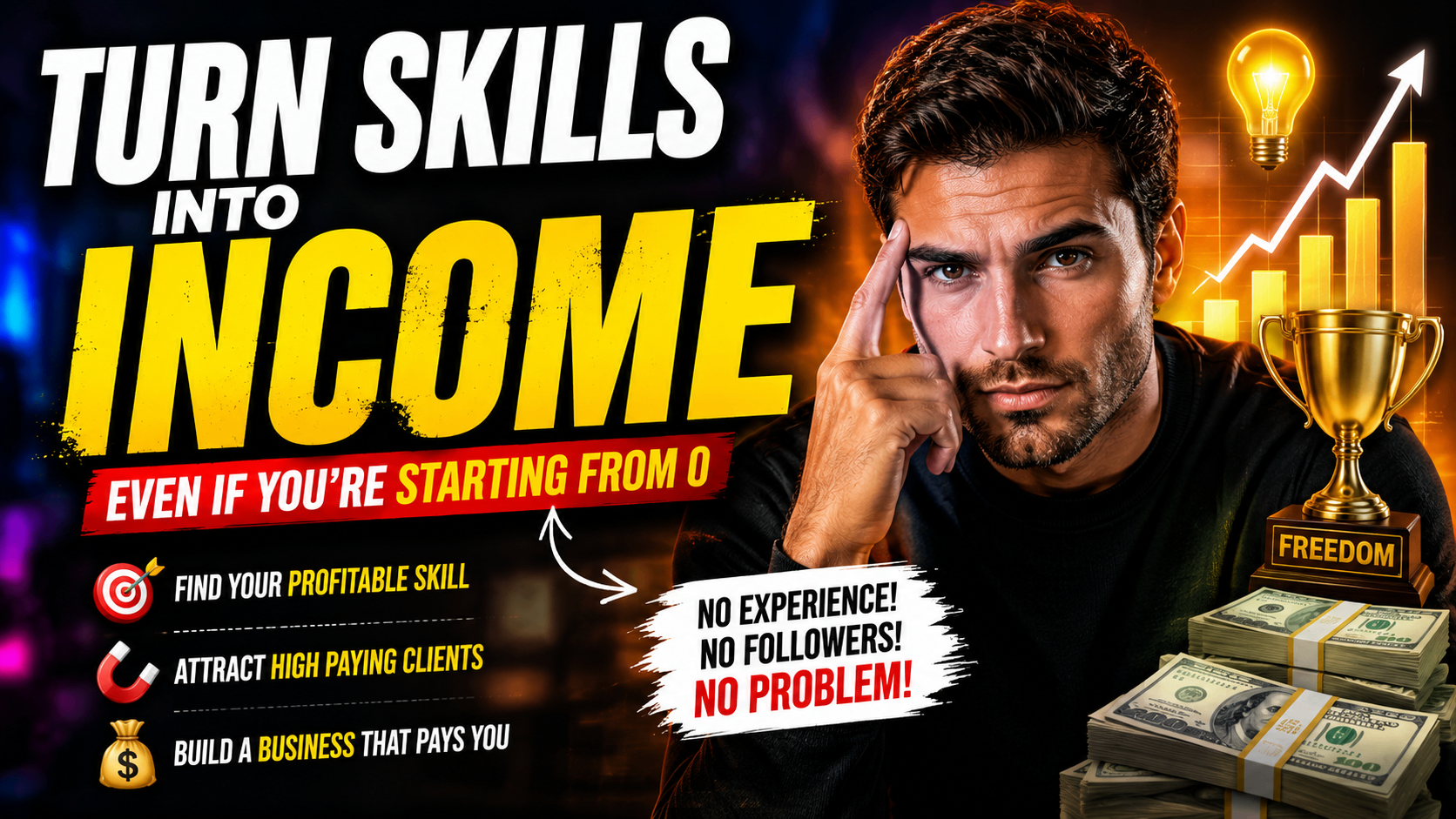 Turn Skills Into Income — Even If You're Starting From 0