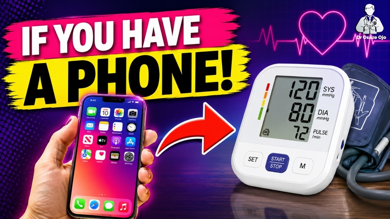 If You Have A Phone! Check Your Blood Pressure At Home