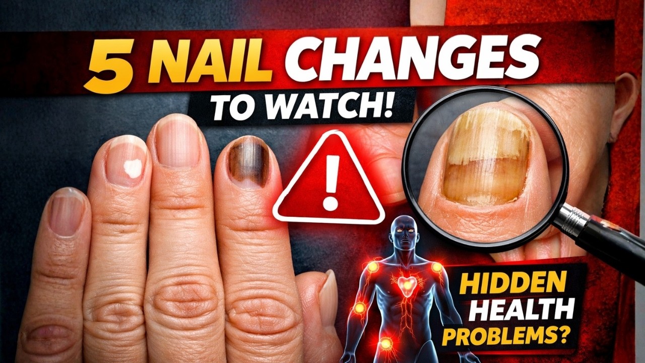 5 Nail Changes To Watch — Hidden Health Problems Revealed